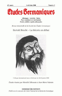 Etudes germaniques, no 02, 2008